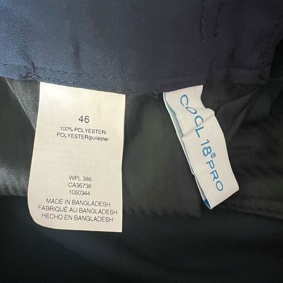 Haggar Cool 18 PRO Classic-Fit Pleated Shorts- Size 46W - Picture 5 of 7